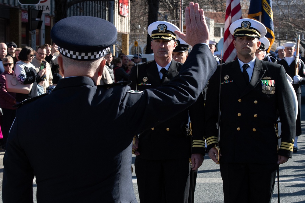 USS Canberra Freedom of Entry Australia