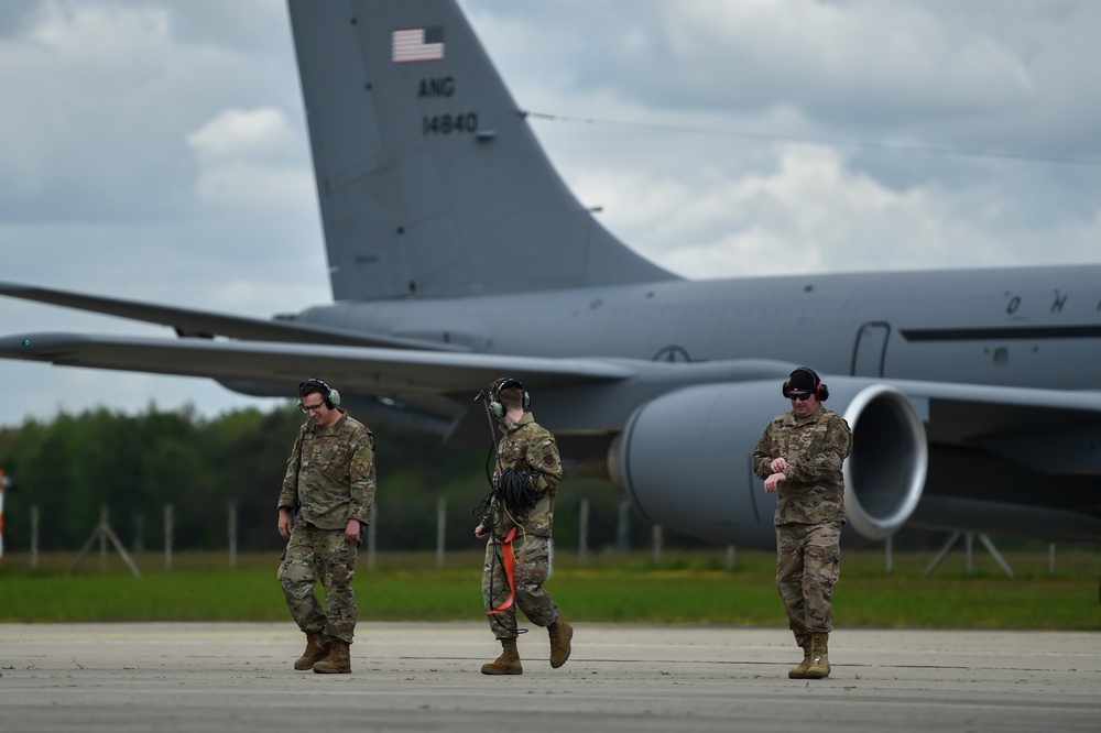 121st ARW visit NATO Air Base Geilenkirchen