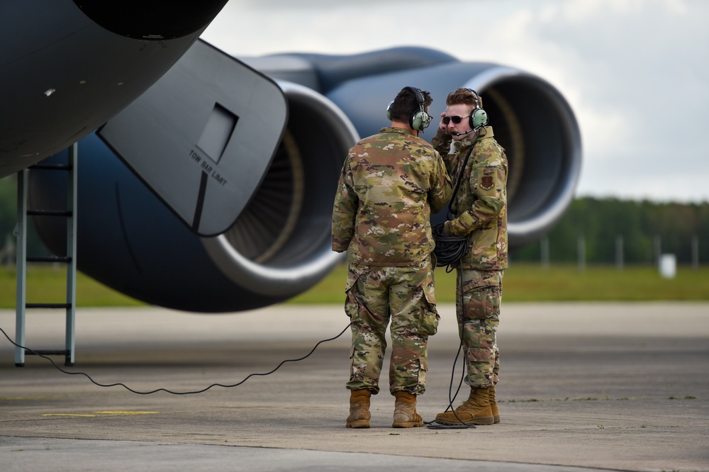 121st ARW visit NATO Air Base Geilenkirchen
