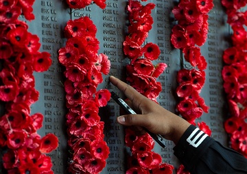 USS Canberra Crew in Australia's Last Post Ceremony