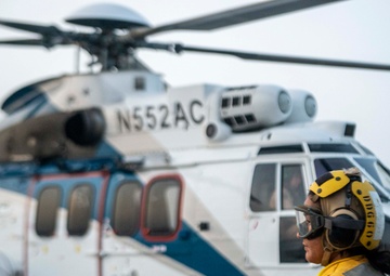 USS Paul Hamilton Helo Operations