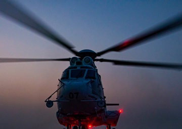 USS Paul Hamilton Helo Operations