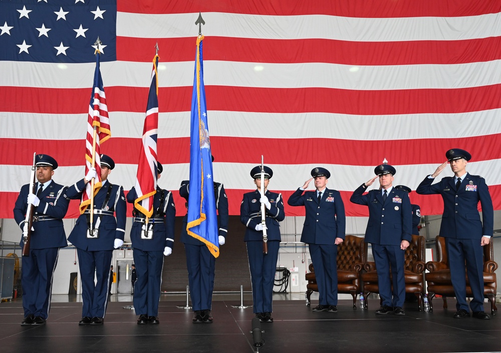 100th MXG changes command at RAF Mildenhall