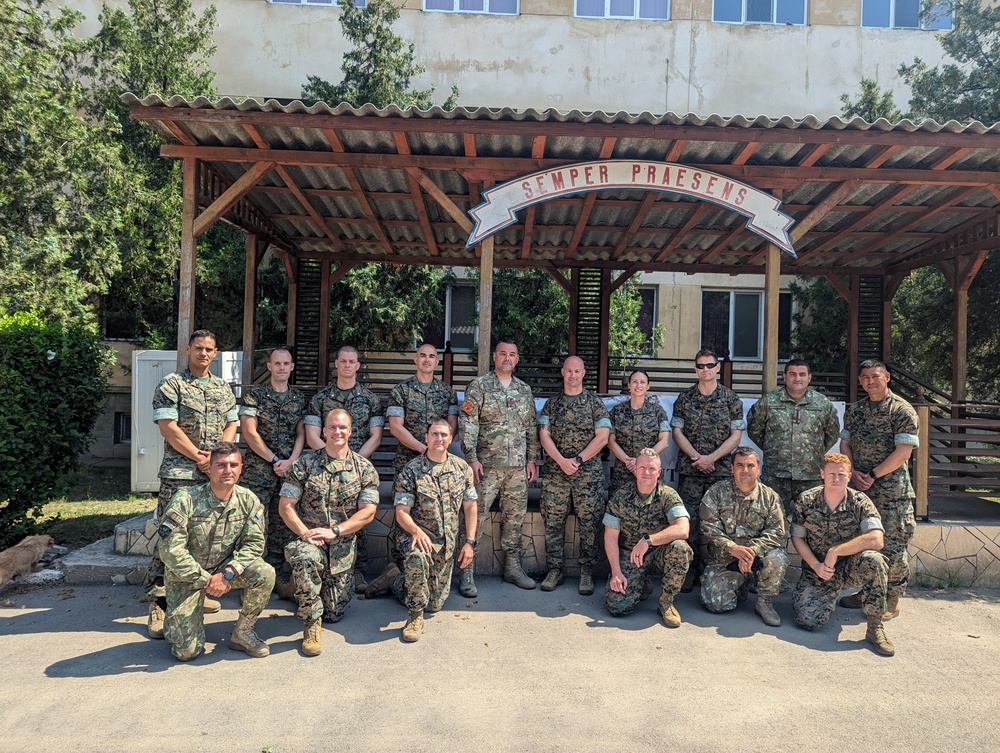 MCAC A with Romanian 307th Naval Infantry Regiment