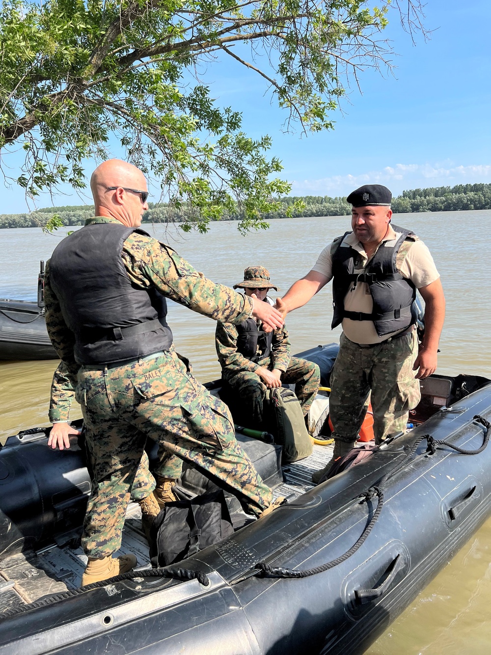 MCAC A with Romanian 307th Naval Infantry Regiment