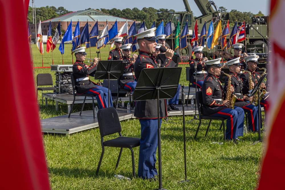 Lt. Gen. David Furness retires on Camp Lejeune