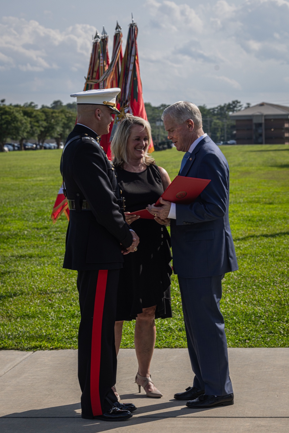 Lt. Gen. David Furness retires on Camp Lejeune