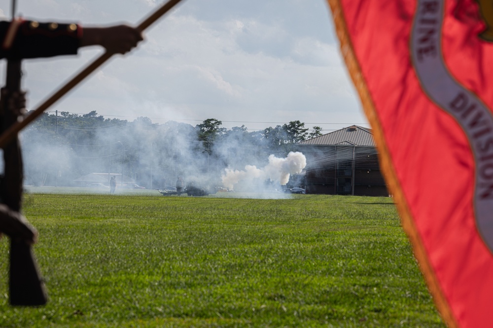 Lt. Gen. David Furness retires on Camp Lejeune