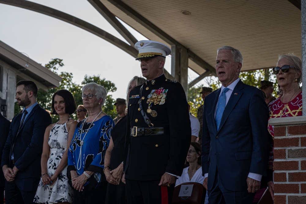 Lt. Gen. David Furness retires on Camp Lejeune