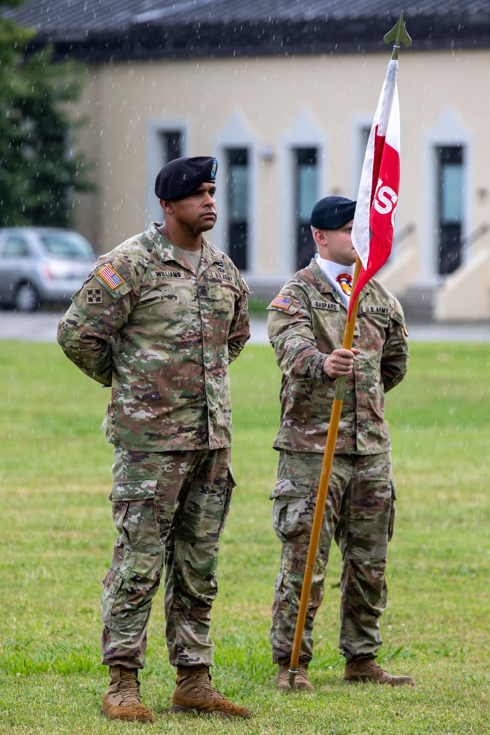 Headquarters Support Company hosts Change of Command ceremony