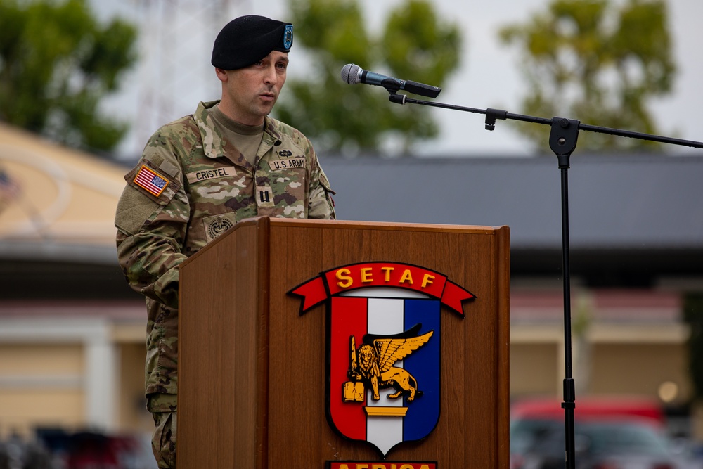 Headquarters Support Company hosts Change of Command ceremony