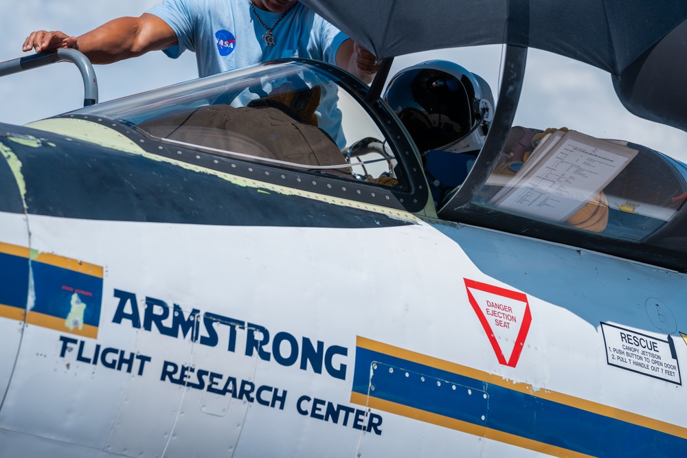 NASA operates ER-2 for lightning research