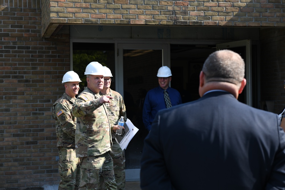 Groundbreaking Ceremony Takes Place at Saginaw Armory