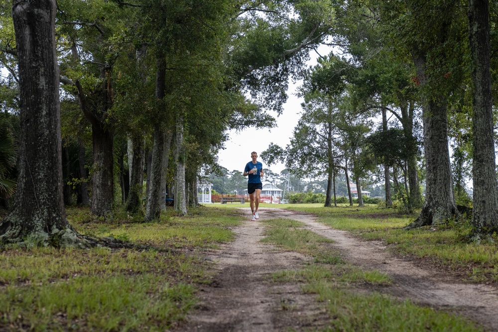 Navy Recruiter Trains for Ultramarathon