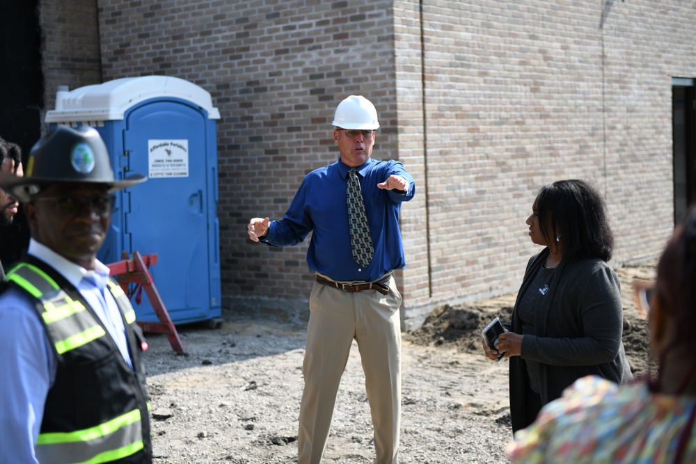 Groundbreaking Ceremony Takes Place at Saginaw Armory