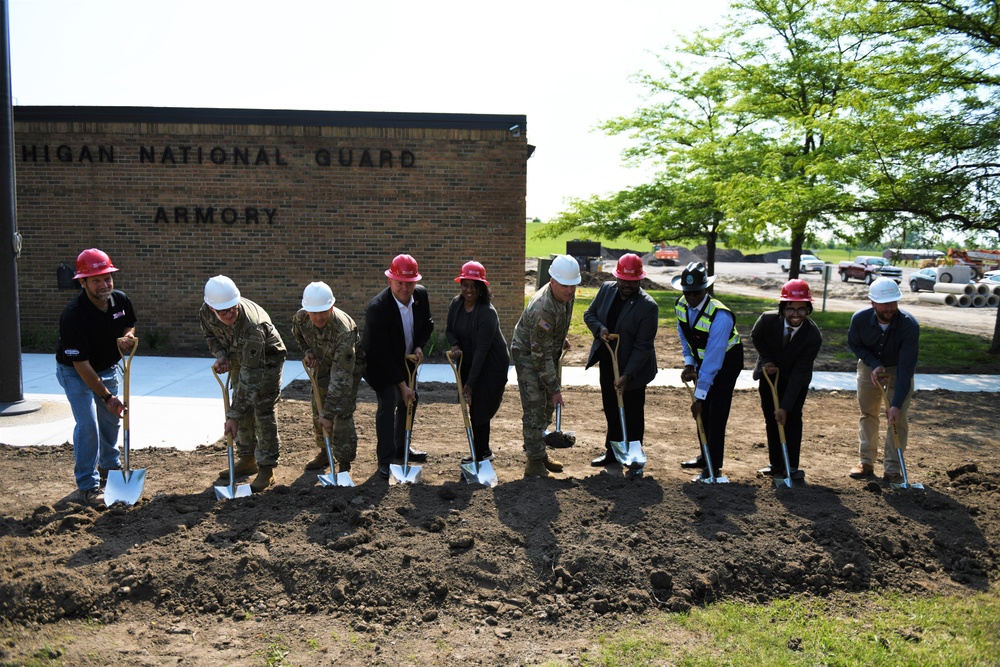 Groundbreaking Ceremony Takes Place at Saginaw Armory