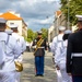 U.S. Naval Forces Europe and Africa Band performs at the Lithuania Sea Festival