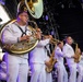 U.S. Naval Forces Europe and Africa Band performs at the Lithuania Sea Festival