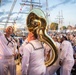 U.S. Naval Forces Europe and Africa Band performs at the Lithuania Sea Festival
