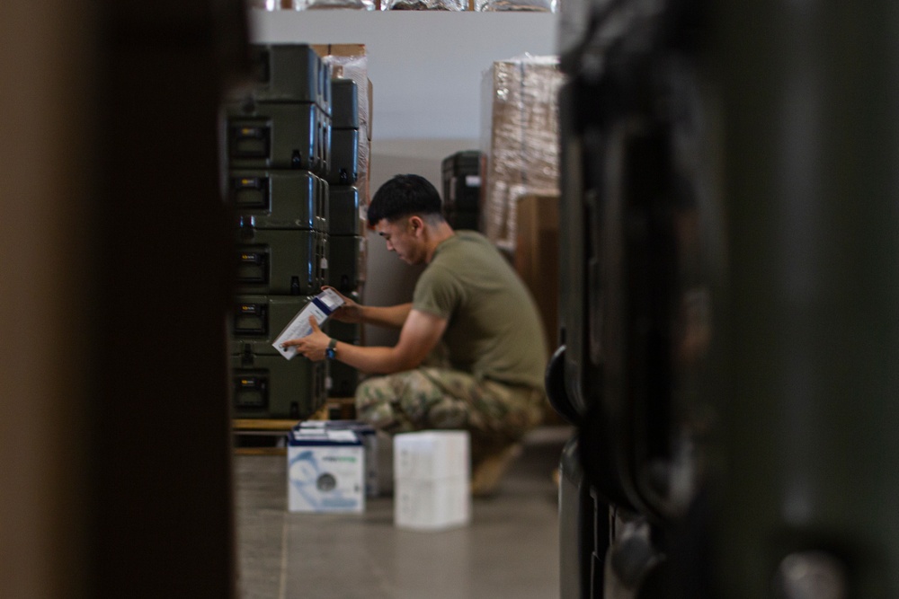 USAMMDA logisticians, Reserve Soldiers support capstone hospital conversion effort in Northern California’s high desert