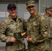 Col. Voelkel awards Lt Franklin after the Pathfinder Course graduation