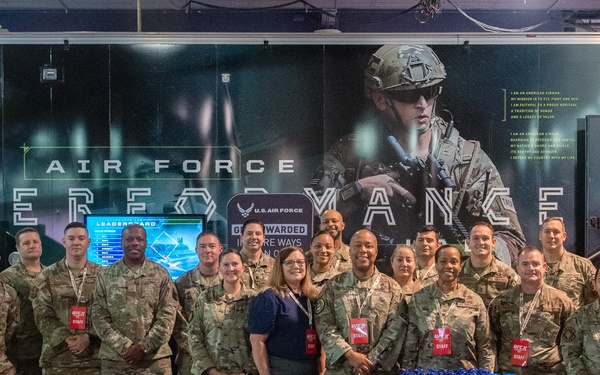 Air National Guard and Total Force Recruiting represent at UFC International Fight Week 2023