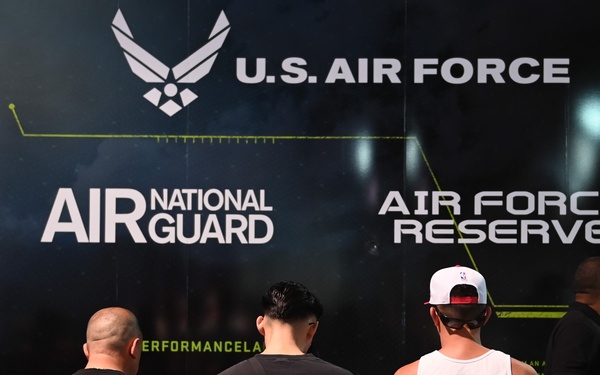 Air National Guard and Total Force recruiting represent at UFC International Fight Week 2023