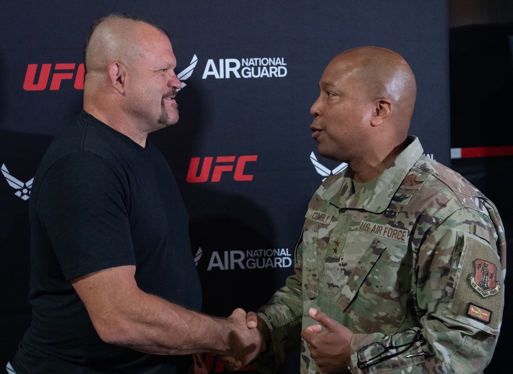 Air National Guard and Total Force recruiting represent at UFC International Fight Week 2023