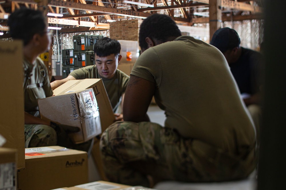 USAMMDA logisticians, Reserve Soldiers support capstone hospital conversion effort in Northern California’s high desert