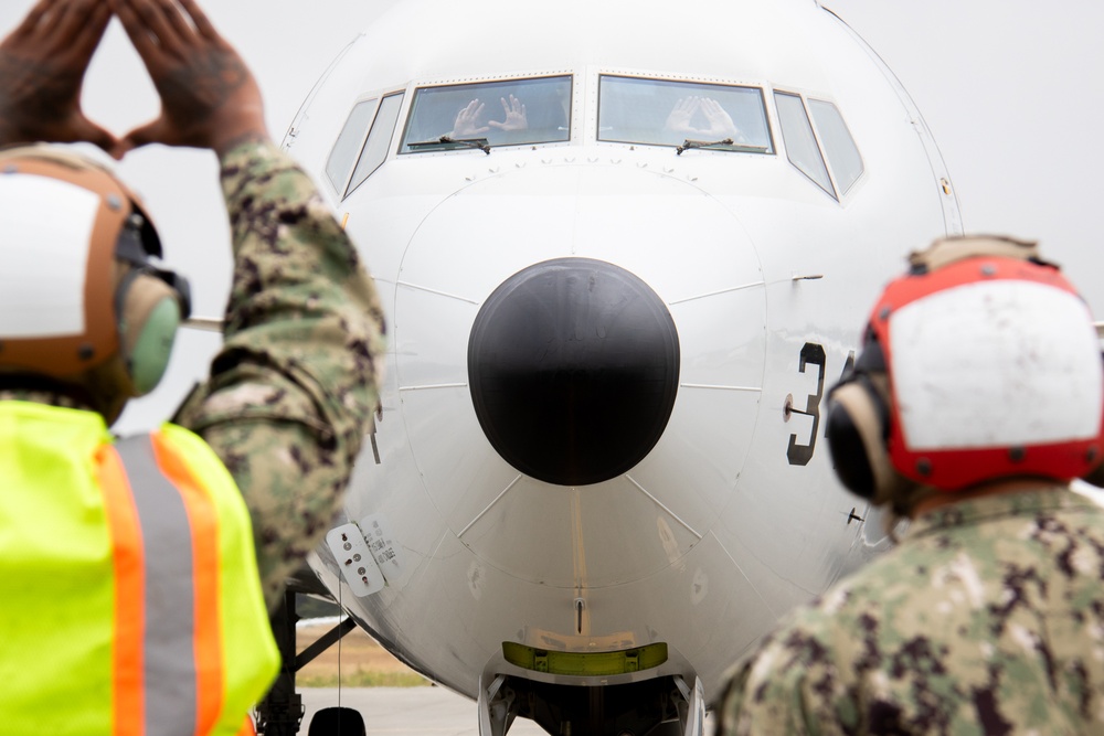 P-8A Engine Turns