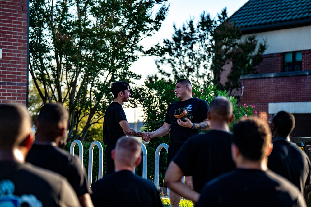 Capt. Cisneros Final Company Run