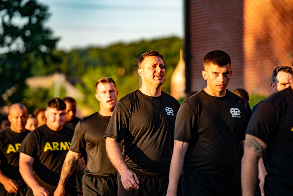 Capt. Cisneros Final Company Run