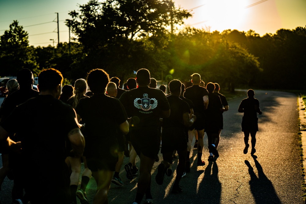 Capt. Cisneros Final Company Run