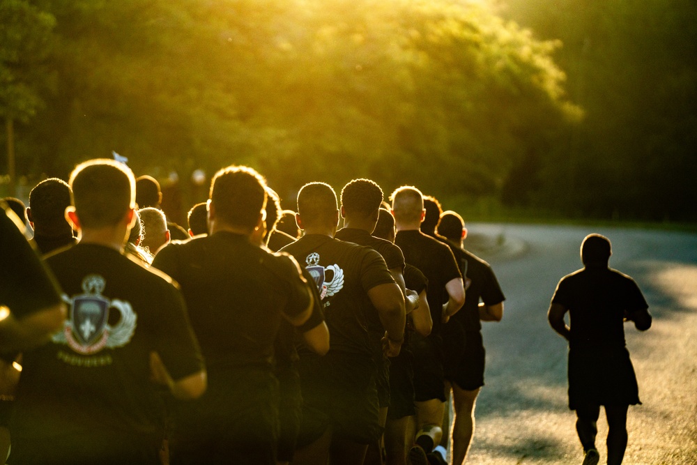 Capt. Cisneros Final Company Run