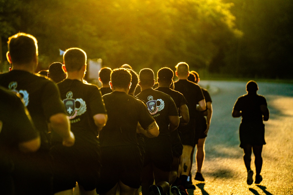 Capt. Cisneros Final Company Run