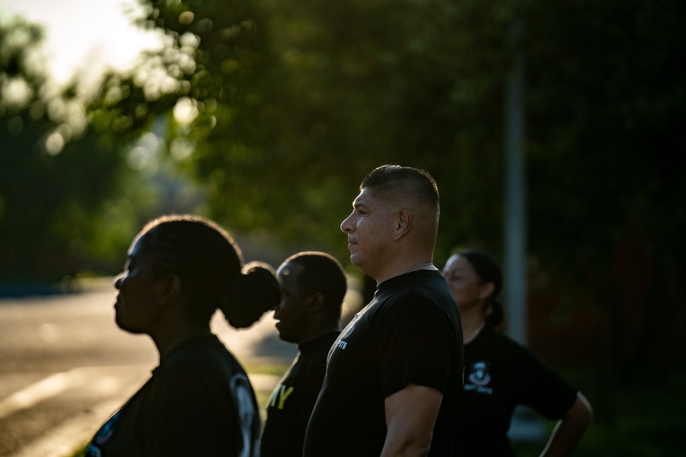 Capt. Cisneros Final Company Run