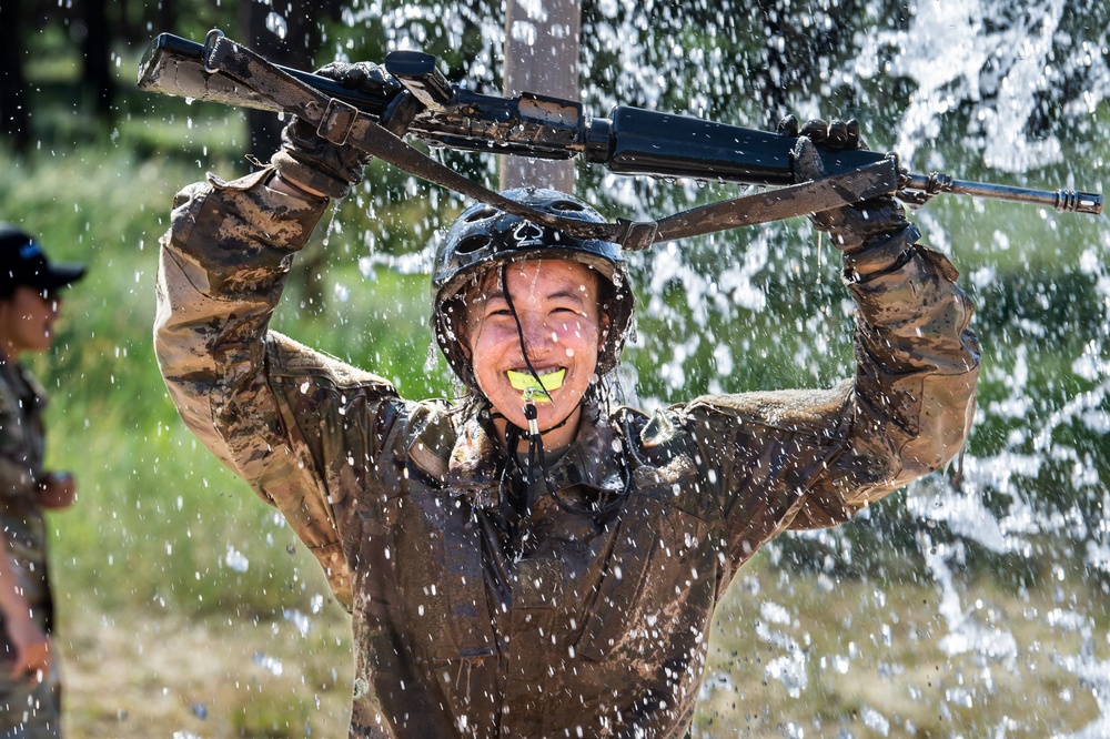 USAFA BCT Class of 2027 Assault Course