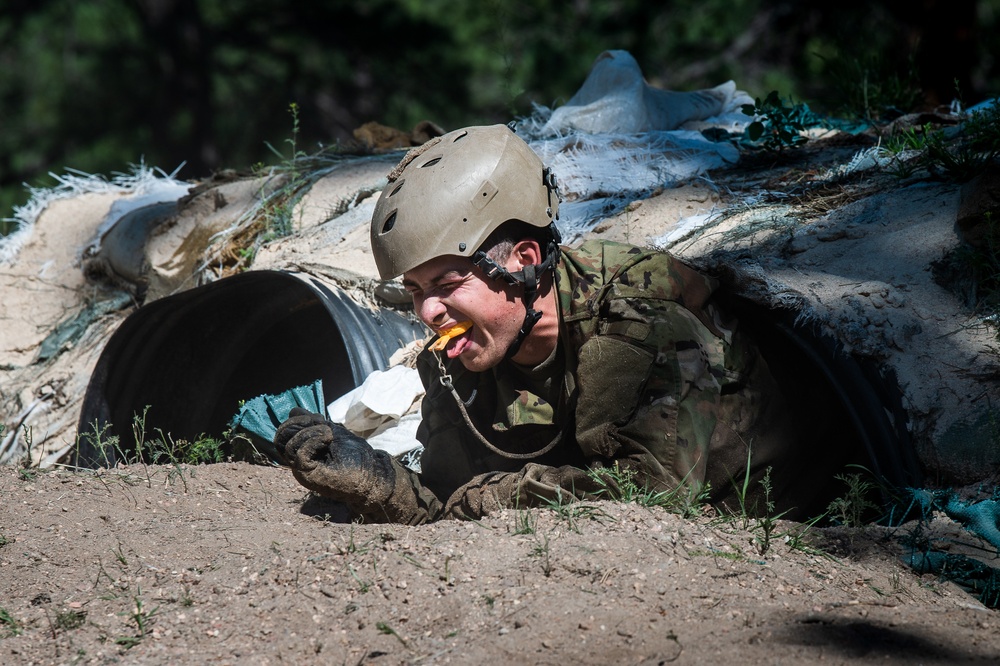 USAFA BCT Class of 2027 Assault Course