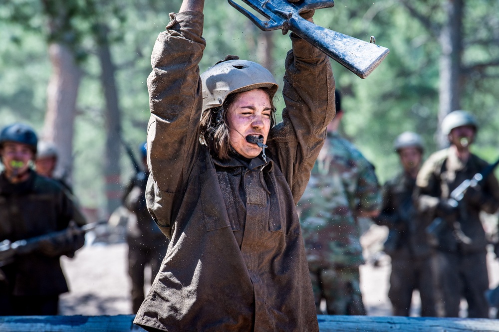 USAFA BCT Class of 2027 Assault Course