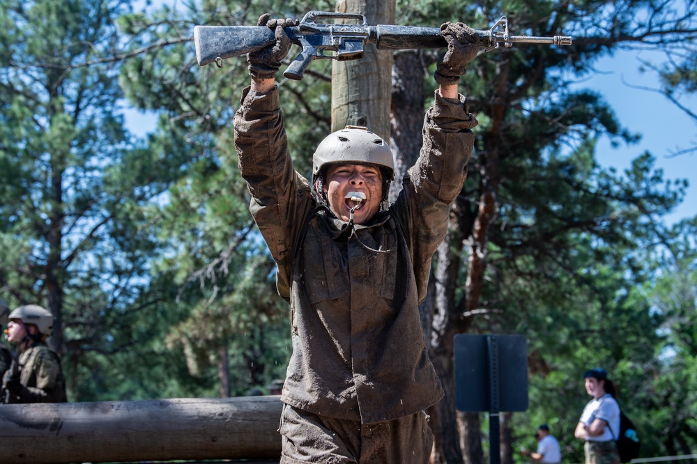 USAFA BCT Class of 2027 Assault Course