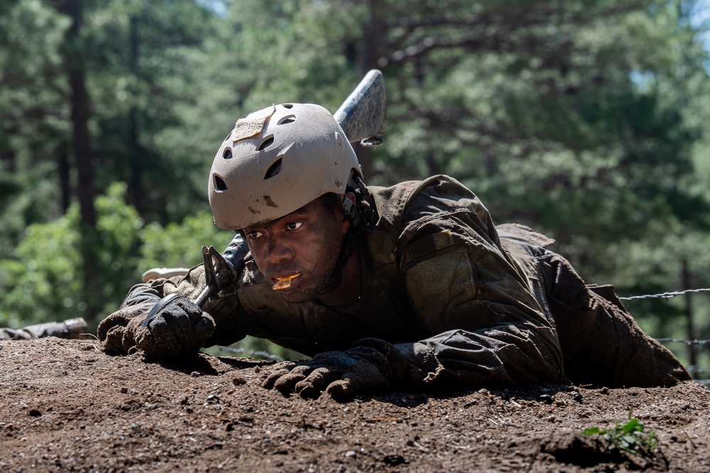 USAFA BCT Class of 2027 Assault Course