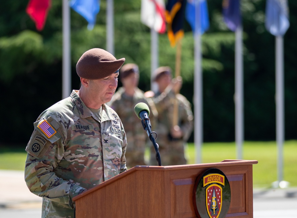 5th SFAB receives new commander