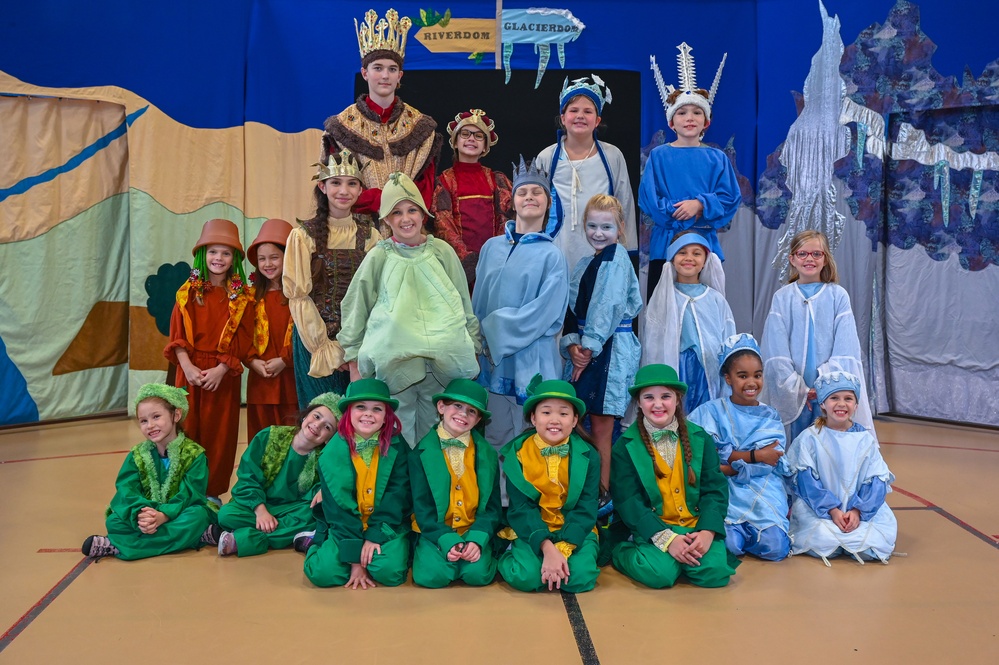 Base youth perform ‘The Princess and the Pea’