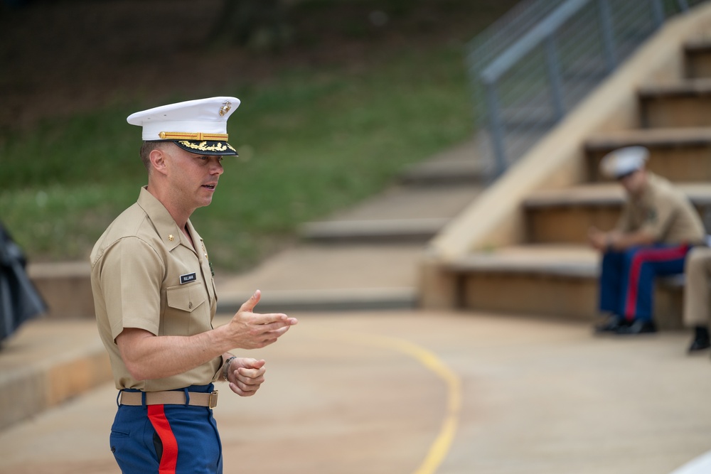 Recruiting Station Raleigh Change of Command