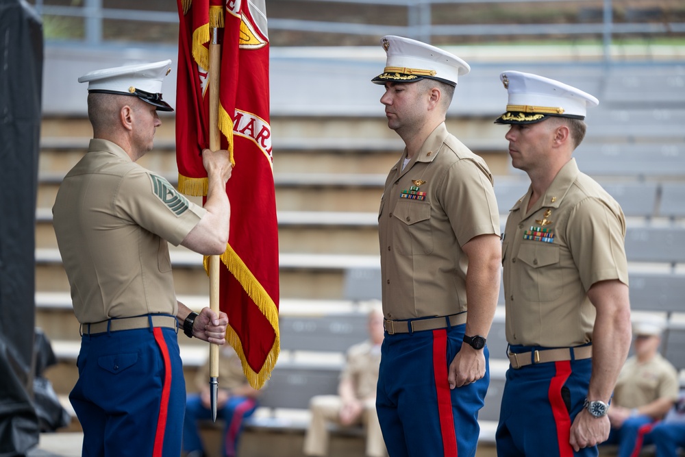 Recruiting Station Raleigh Change of Command