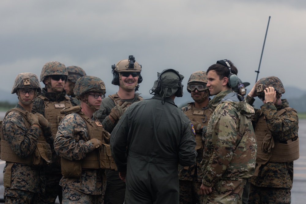 Go with the fuel: MWSS 372 Marines and 61st Fighter Squadron Airmen refuel A-10s during MASA 23
