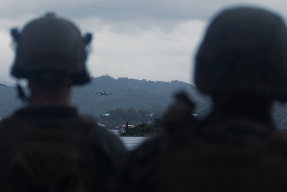 Go with the fuel: MWSS 372 Marines and 61st Fighter Squadron Airmen refuel A-10s during MASA 23