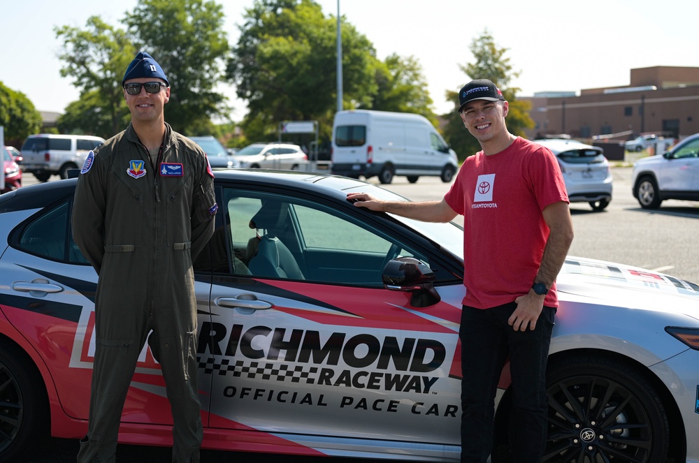 NASCAR visits JBLE