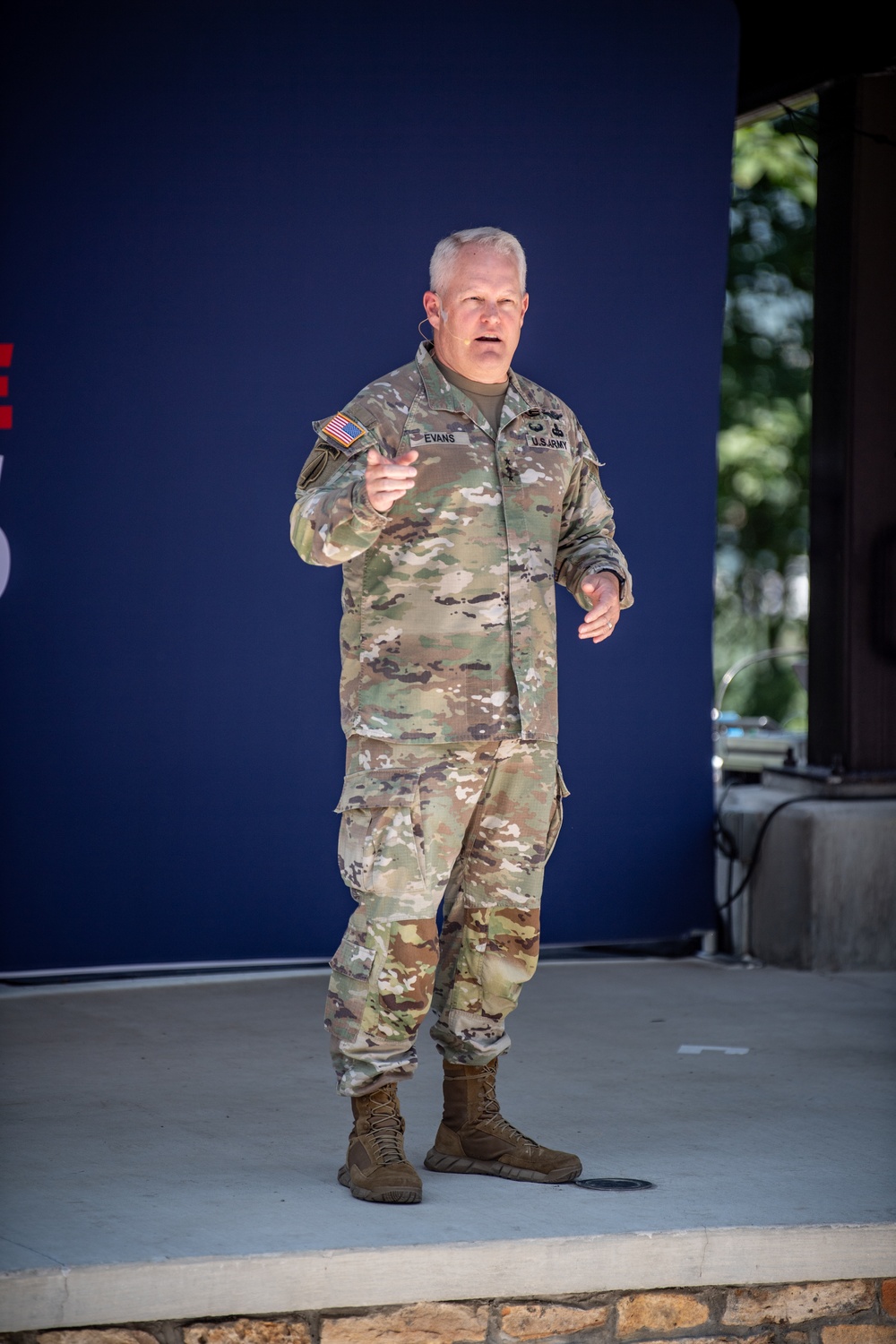U.S. Army North Commander Visits 2023 National Jamboree