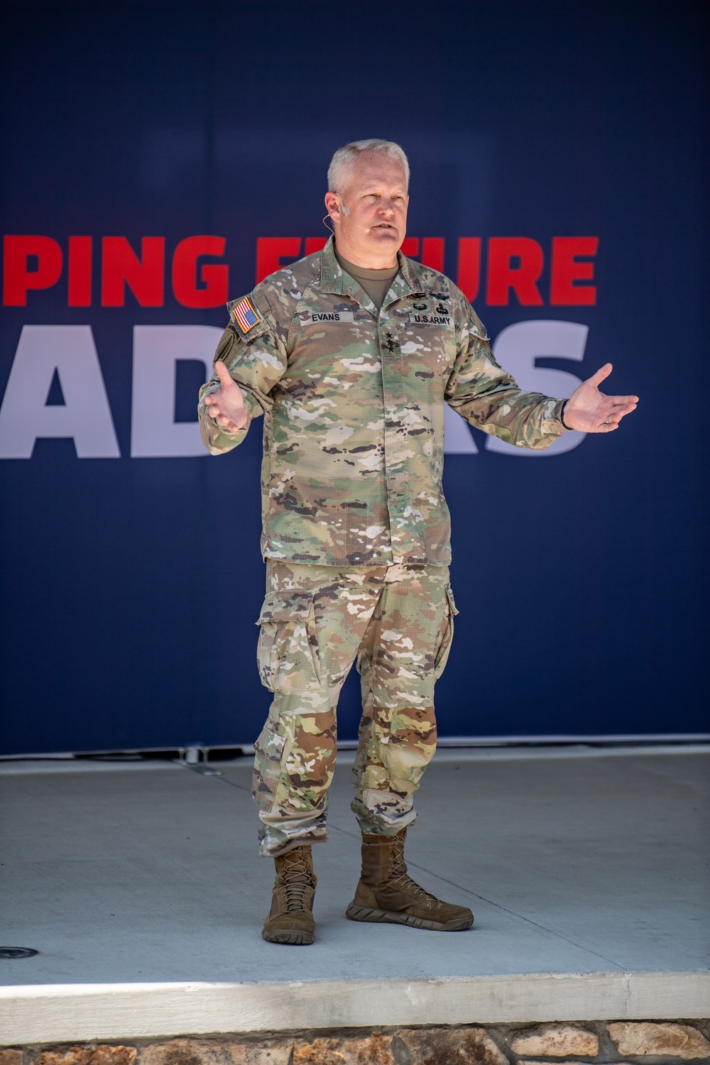 U.S. Army North Commander Visits 2023 National Jamboree